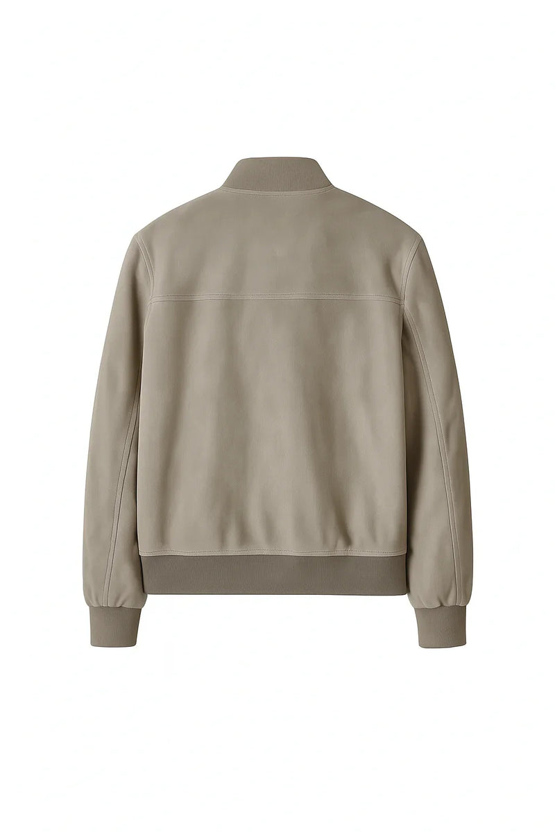 MC Bombers • Men’s Suede Leather Bomber Jacket