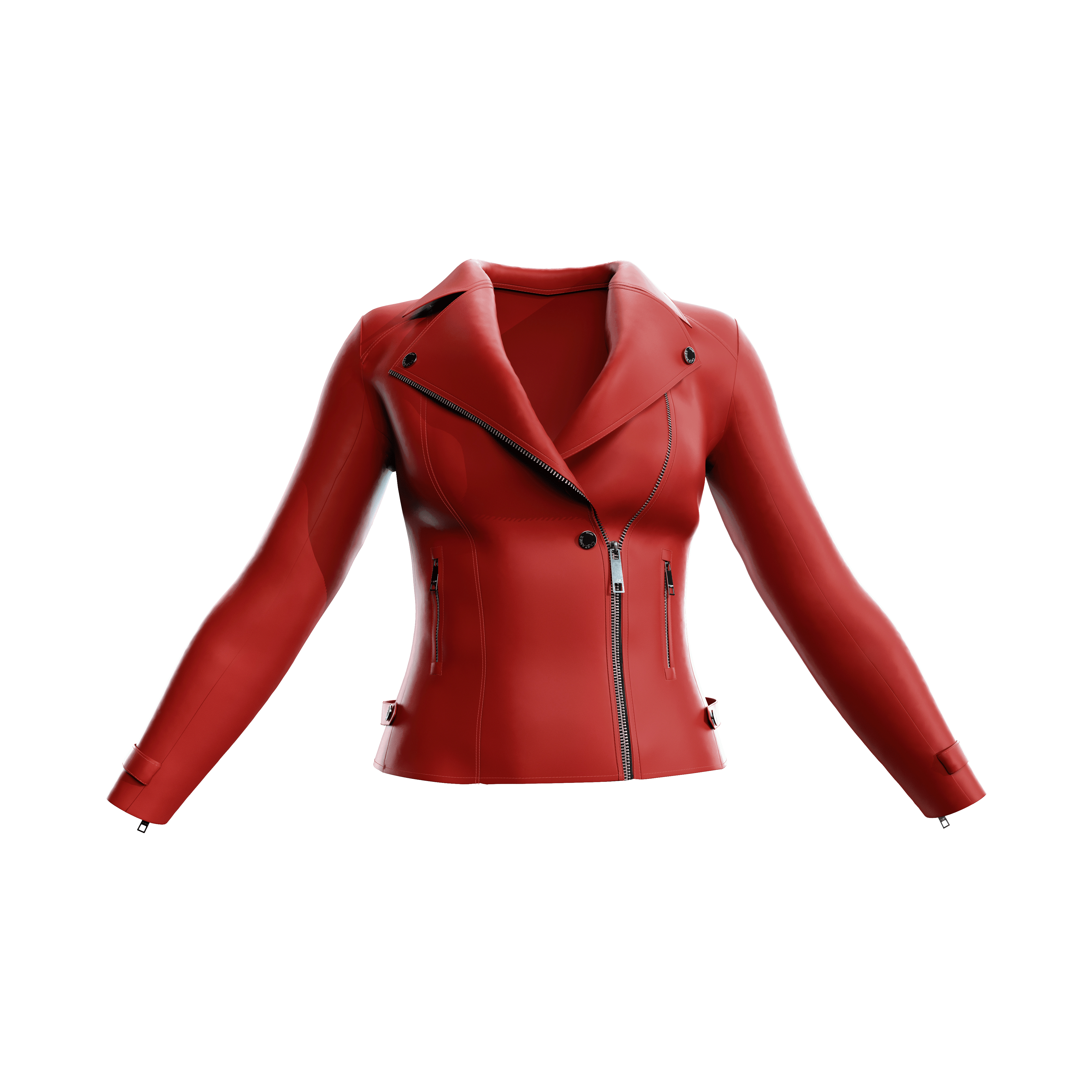 Wonder Biker Jacket - Red - MATHIEU CASTANIER MC