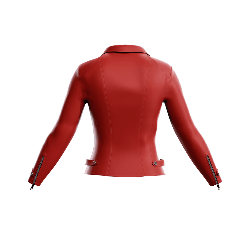 Wonder Biker Jacket - Red - MATHIEU CASTANIER MC